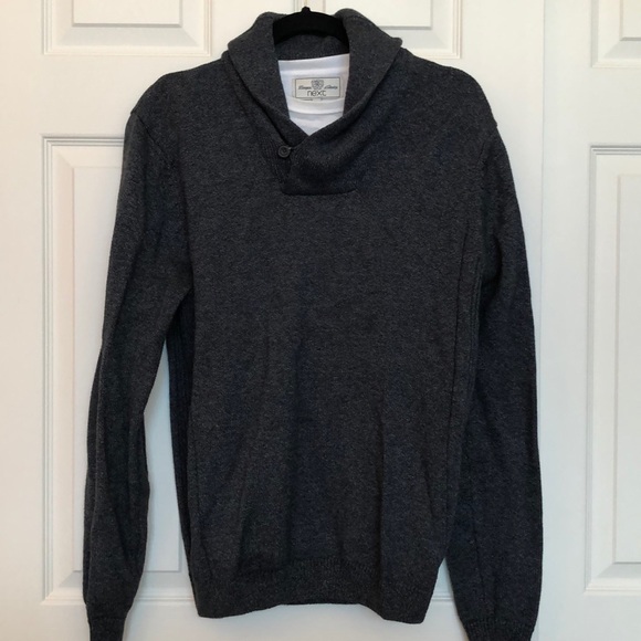 Men’s funnel neck sweater - Picture 2 of 4